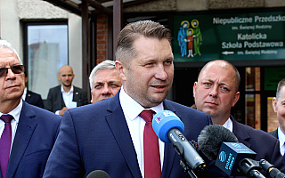 Minister edukacji w Olsztynie: będą zmiany w sposobie finansowania szkół innych niż samorządowe